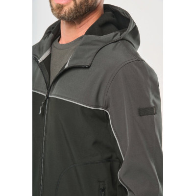 3 layers softshell blouson